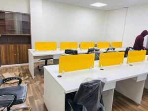 Team Area in  Office Space at Logix Park, Sector 16 – for Rent