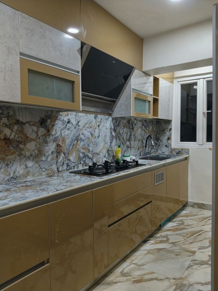 Kitchen, unitech-south-city-ii 2.5 Bedroom 1500 Sq.Ft. Builder Floor In Sector 50 Gurgaon 10708355