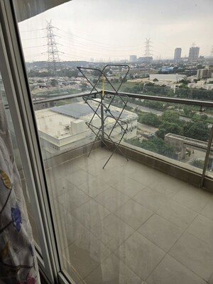 Balcony in 3 BHK Apartment at Paras Irene, Sector 70a – for Rent