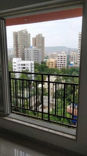 Balcony in 2 BHK Apartment at Shreeji Royal Samarpan, Kandivali West – for Rent