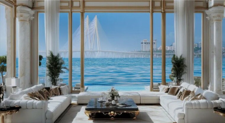 Living Room, el-dorado 2 Bedroom 1375 Sq.Ft. Apartment In Prabhadevi Mumbai 10708426