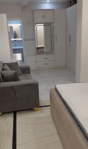 Bathroom in 2 BHK Builder Floor at Dlf Phase I – for Rent