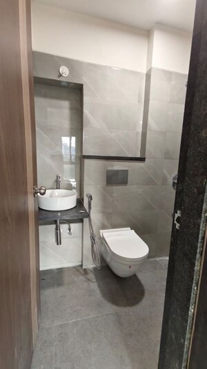 Bathroom in 2 BHK Apartment at Veena Smart Homes, Kandivali West – for Sale
