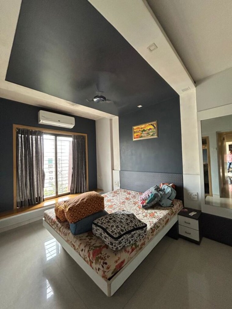 Master Bedroom, kanchan-pushp-society 2 Bedroom 790 Sq.Ft. Apartment In Ghodbunder Road Thane 10708476