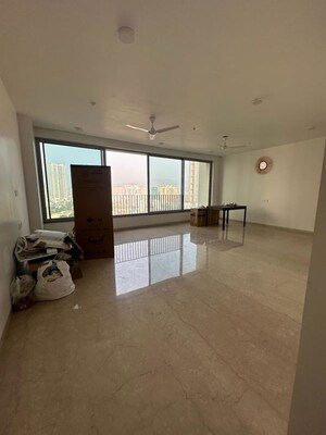 Hall in 3 BHK Apartment at Oberoi Realty Esquire, Goregaon East – for Rent