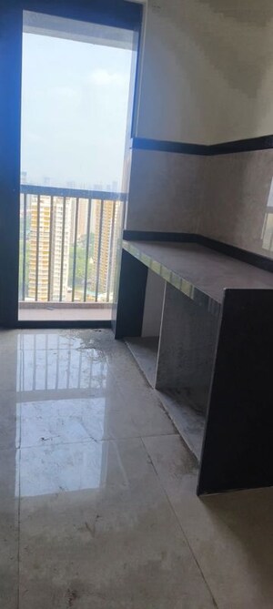 Kitchen in 2 BHK Apartment at Dhamji Shamji Mahavir Spring Tulip Phase 1, Pokhran Road No Two – for Rent