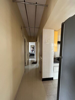 Building Lobby in 2 BHK Apartment at Kanchan Pushp Society, Ghodbunder Road – for Rent