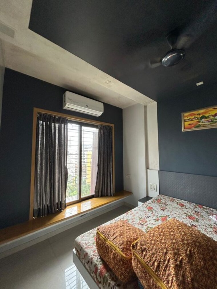 Bedroom, kanchan-pushp-society 2 Bedroom 750 Sq.Ft. Apartment In Ghodbunder Road Thane 10708567