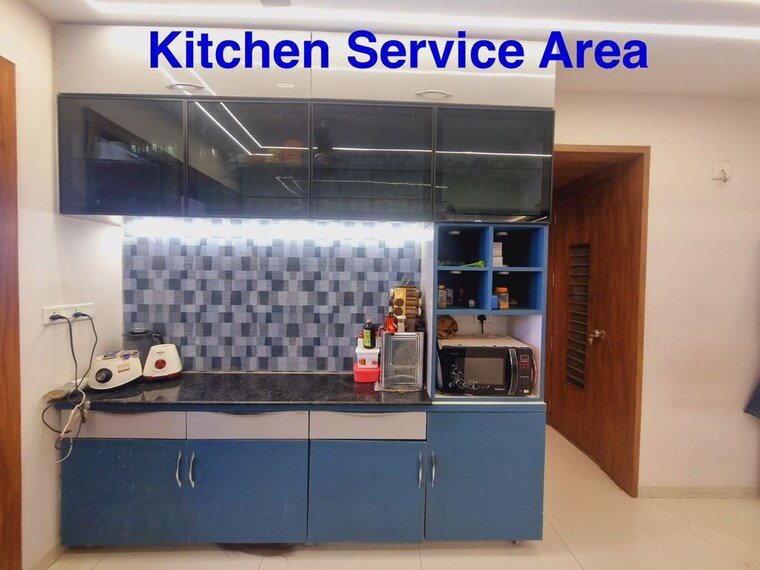 Kitchen/pantry, new vadaj 3 Bedroom 204 Sq.Yd. Apartment In New Vadaj Ahmedabad 10708566