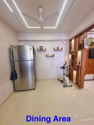 Dining Room in 3 BHK Apartment at New Vadaj – for Sale
