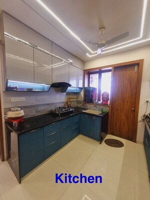 Kitchen in 3 BHK Apartment at New Vadaj – for Sale