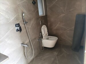 Bathroom in 3 BHK Apartment at Moreshwar 19 East, Nerul – for Rent
