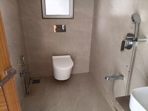 Bathroom in 3 BHK Apartment at Moreshwar 19 East, Nerul – for Rent