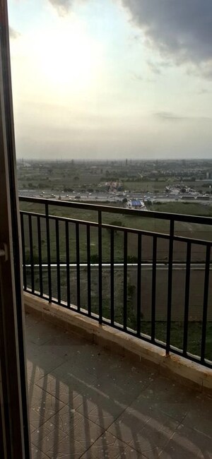Balcony in 2 BHK Apartment at Signature The Millennia 3, Sector 37d – for Rent