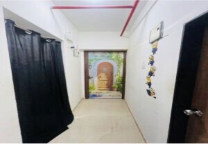 Building Lobby in 1 BHK Apartment at Mahavir Square, Manpada – for Rent