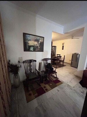 Living Room in 2 BHK Builder Floor at East Of Kailash – for Rent