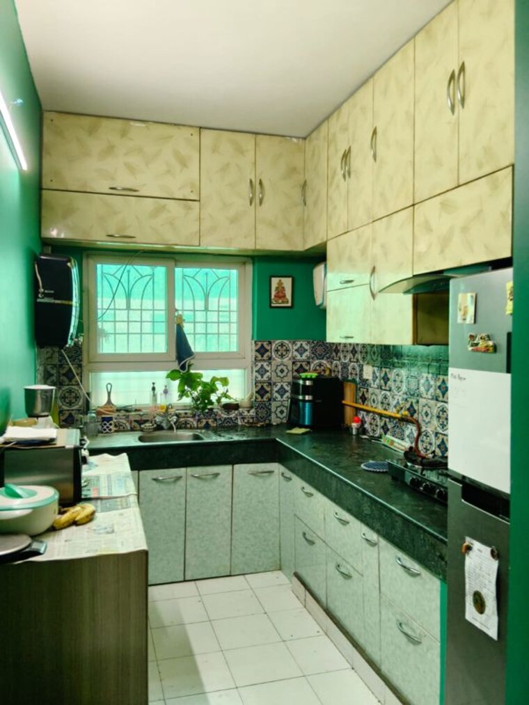 Kitchen, bptp-park-elite-floors 3 Bedroom 250 Sq.Yd. Builder Floor In Sector 85 Faridabad 10708636