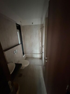 Bathroom in 1 BHK Apartment at Lodha Crown Quality Homes, Majiwada – for Rent
