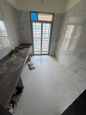 Kitchen in 2 BHK Apartment at Swaminarayan City, Dombivli West – for Rent
