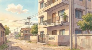  Apartment – Exterior View View at Randhir Colony - for Sale