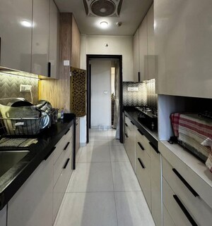 Kitchen in 2 BHK Apartment at Vasant Vihar – for Rent