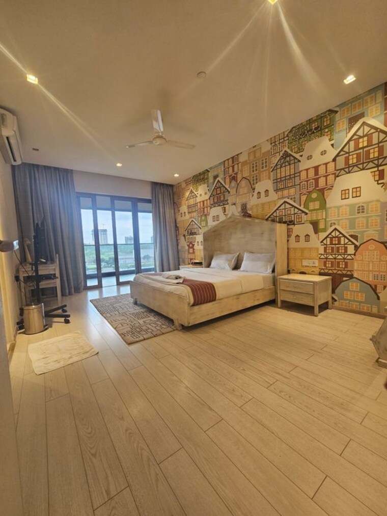 Living Room, panchshil-towers 5 Bedroom 5600 Sq.Ft. Penthouse In Kharadi Pune 10708708