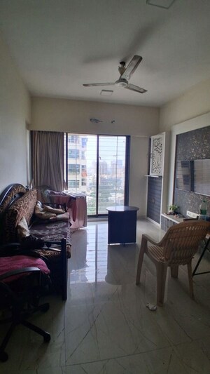 Living Room in 1 BHK Apartment at Lukhi Residency, Malad East – for Rent