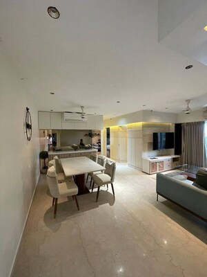 Living Room in 3 BHK Apartment at Vasant Vihar – for Rent