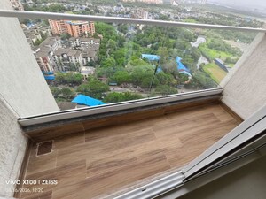 Balcony in 2.5 BHK Apartment at Ashar Arize, Kalwa – for Rent