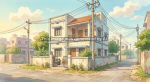  Independent House – Exterior View View at Kanakpur - for Sale