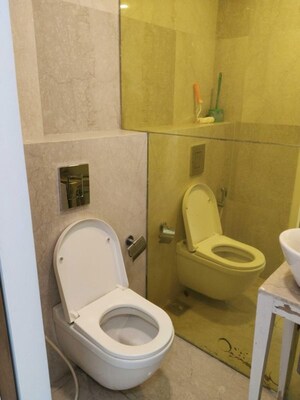 Bathroom in 4 BHK Apartment at Lodha New Cuffe Parade, Wadala – for Rent