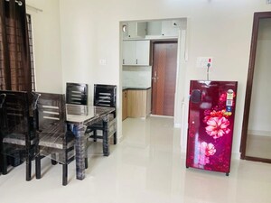Dining area in 2 BHK Builder Floor at Kondapur – for Rent
