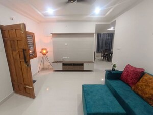 Living Room in 3 BHK Builder Floor at Kondapur – for Rent