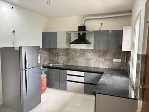 Kitchen in 3 BHK Builder Floor at Kondapur – for Rent