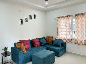 Living Room in 3 BHK Builder Floor at Kondapur – for Rent