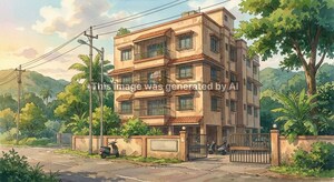  Apartment – Exterior View View at Daighar Gaon - for Sale