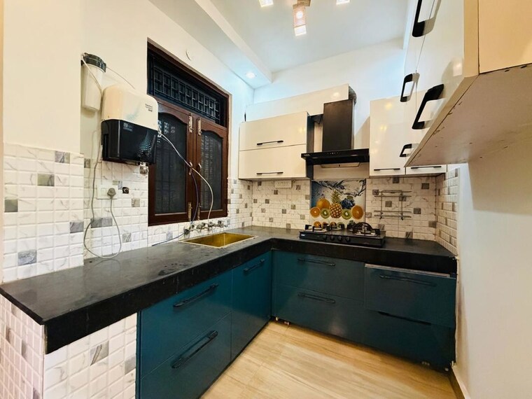 Kitchen, vision-homes-ghazipur 2 Bedroom 850 Sq.Ft. Builder Floor In Ghazipur Zirakpur 10708860