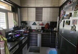 Kitchen in 2 BHK Apartment at Siddhi Highland Gardens, Dhokali – for Rent