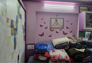 Living Room in 2 BHK Apartment at Siddhi Highland Gardens, Dhokali – for Rent