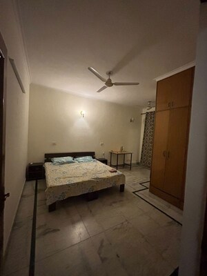 Bathroom in 2 BHK Builder Floor at Chattarpur – for Rent