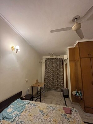 Bedroom in 2 BHK Builder Floor at Chattarpur – for Rent