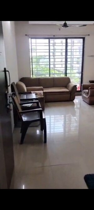 Living Room in 2 BHK Apartment at Shree Gokuldham CHS, Kharghar – for Rent