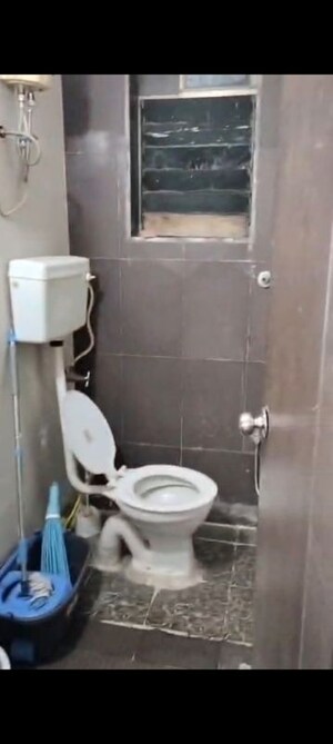 Bathroom in 2 BHK Apartment at Shree Gokuldham CHS, Kharghar – for Rent