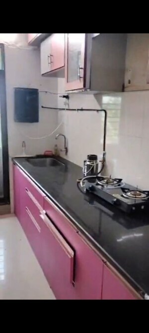 Kitchen in 2 BHK Apartment at Shree Gokuldham CHS, Kharghar – for Rent