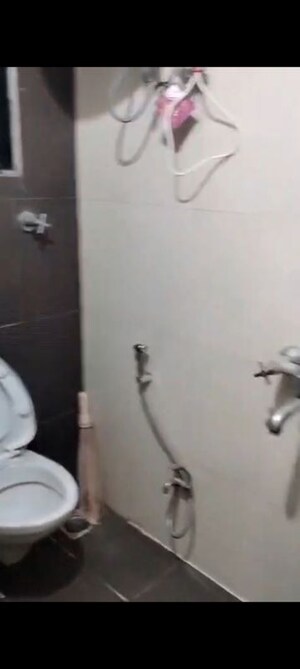 Bathroom in 2 BHK Apartment at Shree Gokuldham CHS, Kharghar – for Rent