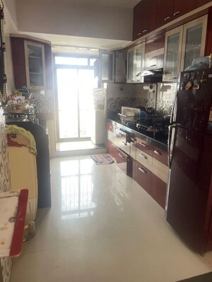 Kitchen in 1 BHK Apartment at SK Heights, Ghansoli – for Rent