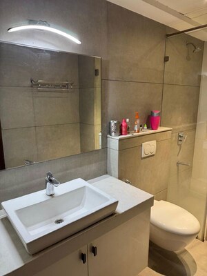 Bathroom in 4 BHK Apartment at Ashok Nagar – for Sale
