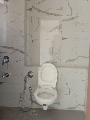 Bathroom in 2 BHK Apartment at Sheth Auris Bliss, Malad West – for Rent