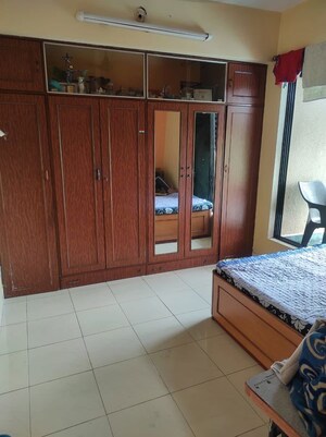 Bedroom in 1 BHK Apartment at SK Heights, Ghansoli – for Rent