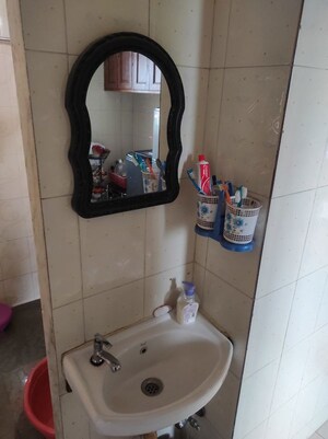 Bathroom in 1 BHK Apartment at SK Heights, Ghansoli – for Rent